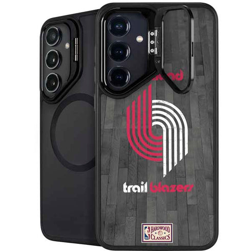 NBA Portland Trail Blazers Hardwood Classics Galaxy S24 Plus Kickstand Case
